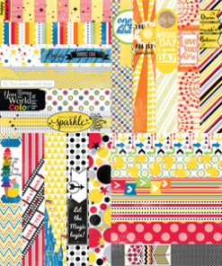 It's a Kid's World by Lauren Hinds Border Strips Toddler and Magical