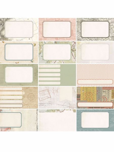 Pocket Vintage  by Katie Pertiet Pocket Journal Cards - Set 30 - Image 2