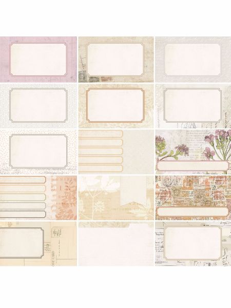 Pocket Vintage  by Katie Pertiet Pocket Journal Cards - Set 30